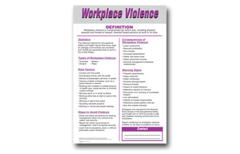Workplace Violence Poster