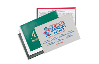 AUTO ID INSURANCE CARD HOLDERS
