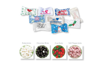 CHOCOLATE MINT CREAMS STOCK WRAPPER