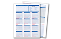 2009 Attendance Calendar Form 25/Pk