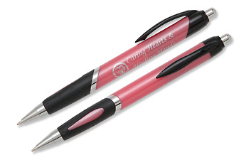 CARING HEARTS DARK PINK PEN