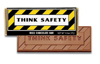 Think Safety Chocolate Bar