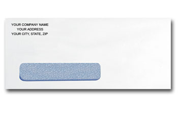#10 WINDOW ENVELOPE W/SAFETY TINT