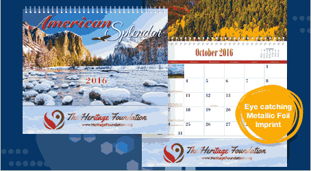 Promotional items: wall calendars