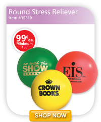 Round Stress Relievers - 99&cent;