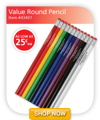 Value Round Pencil - as low as 25&cent;