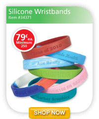 Silicone Wristbands - 79&cent;
