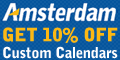 Save 10% on Custom Imprinted Calendars! AmsterdamPrinting.com