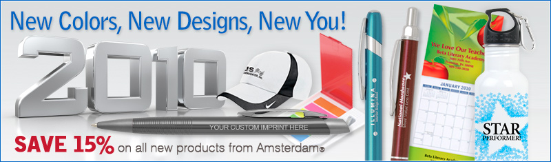SAVE 15% on New Promotional Products!