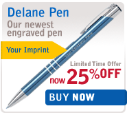 Delane Pen: now 25% OFF