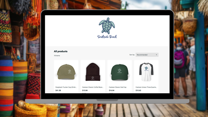 Online Company Stores for Tourism
