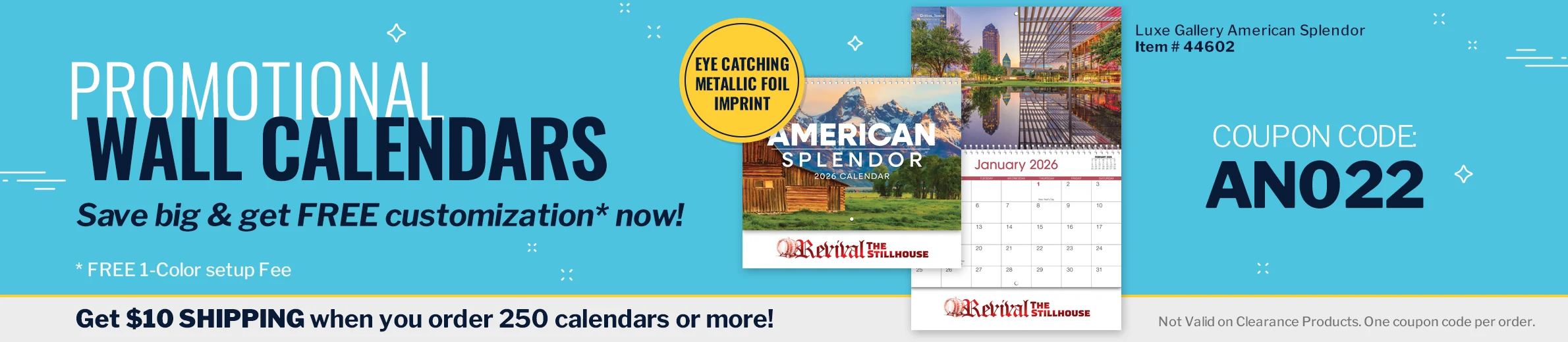 Promotional Wall Calendars