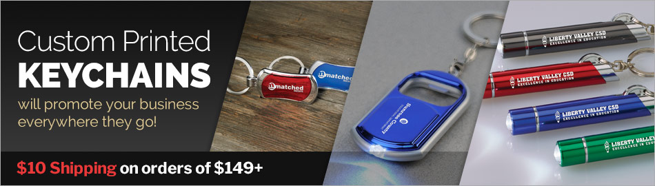 Click to save on Custom Keychains