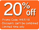 20% OFF products at Amsterdam!