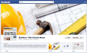 Builders Merchants News Facebook Cover / Timeline