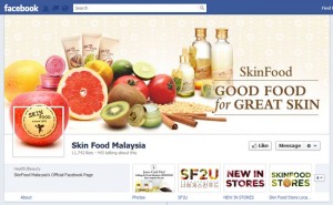 Skin Food Malaysia Facebook Cover / Timeline