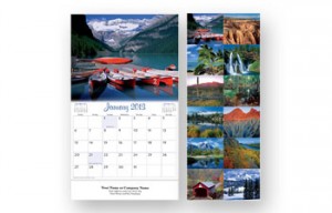 custom wall calendar scenes