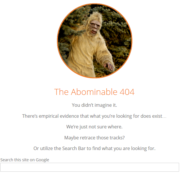 404 error page 2