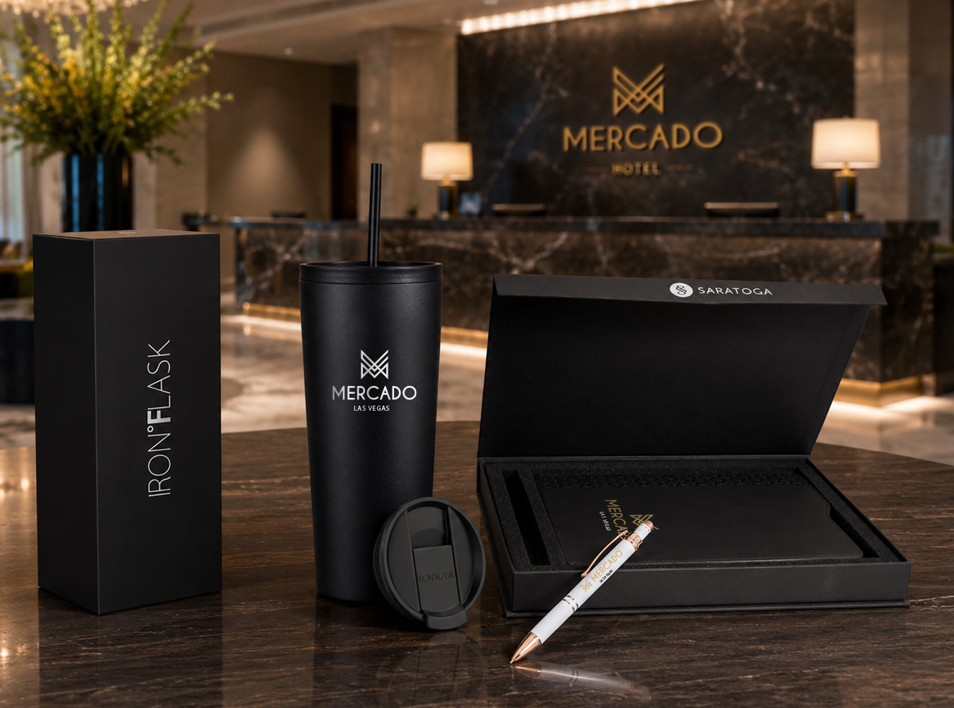 Promo products in black