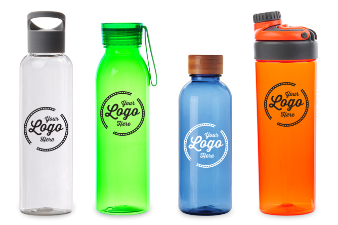 Plastic water bottles