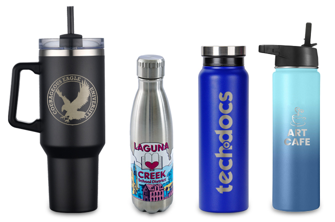 Stainless steel water bottles