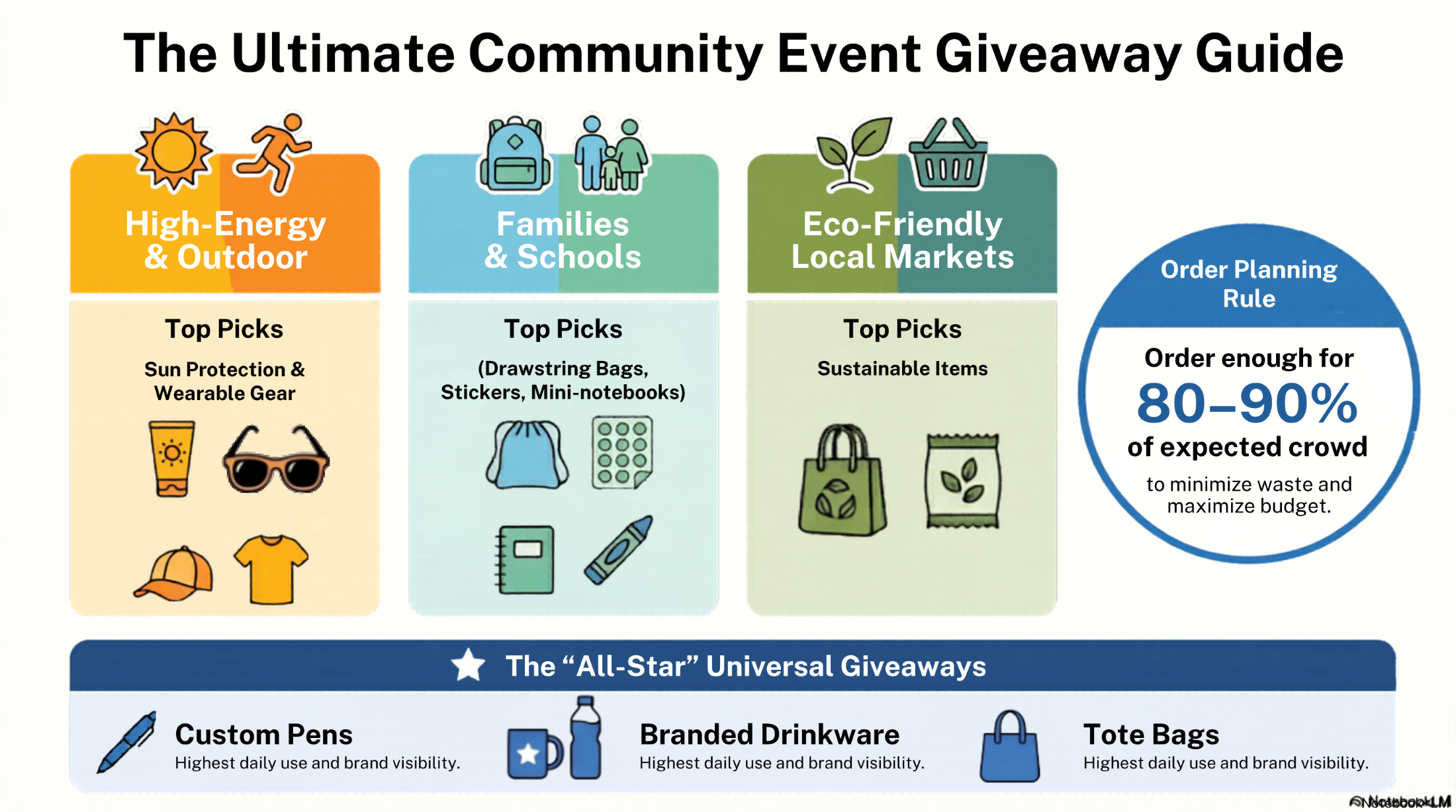 Community Event Giveaways Guide