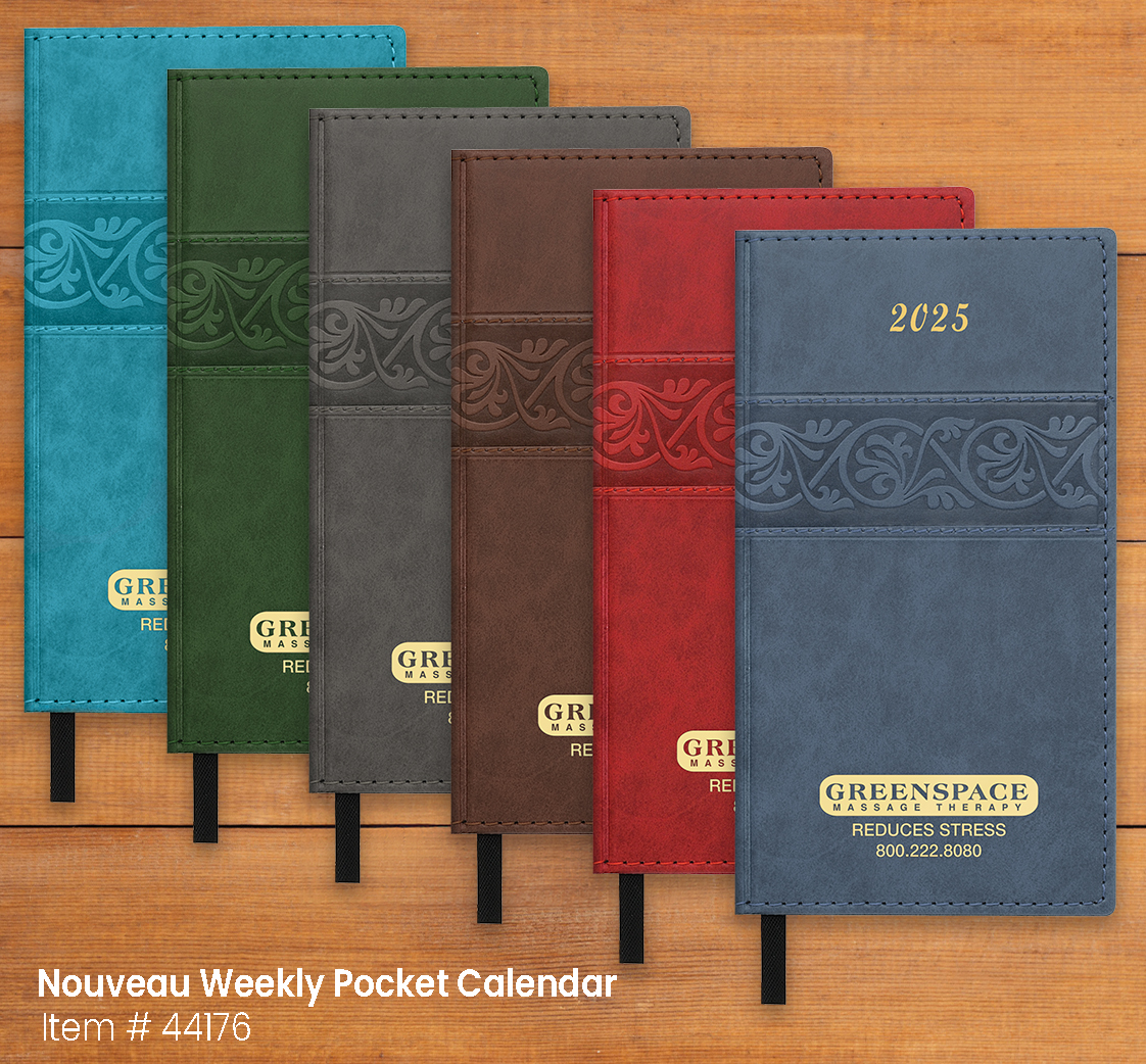Nouveau Weekly Pocket Calendar 
