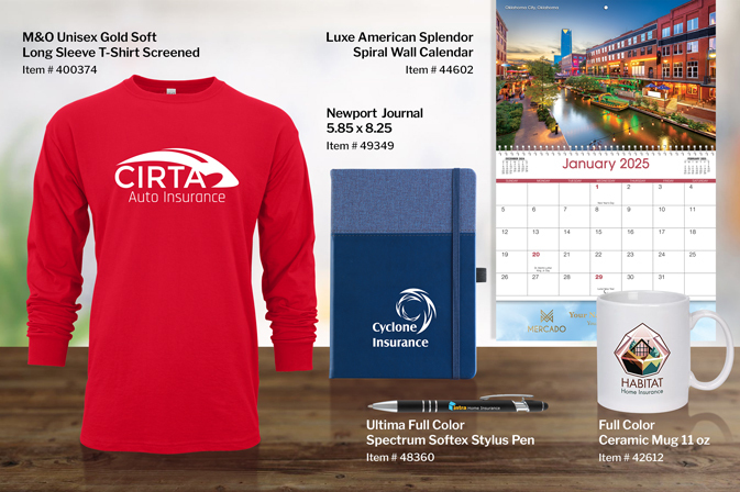 Amsterdam Printing Insurance Promo Products