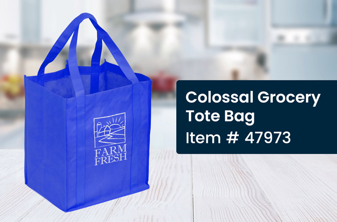 Colossal Grocery Tote Bag 