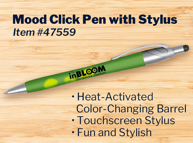 Mood Click Pen With Stylus