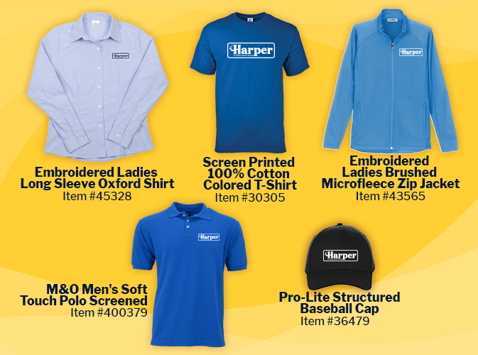 Custom work uniforms