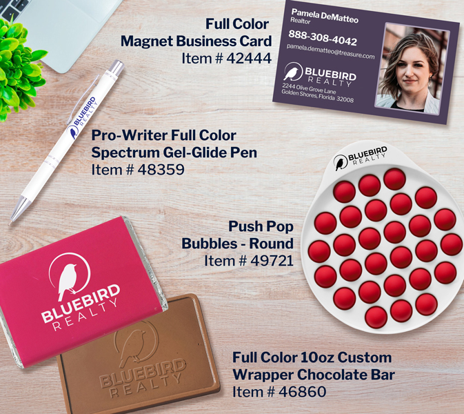 Promo products for open houses