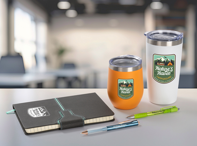 Promo swag for employee stores