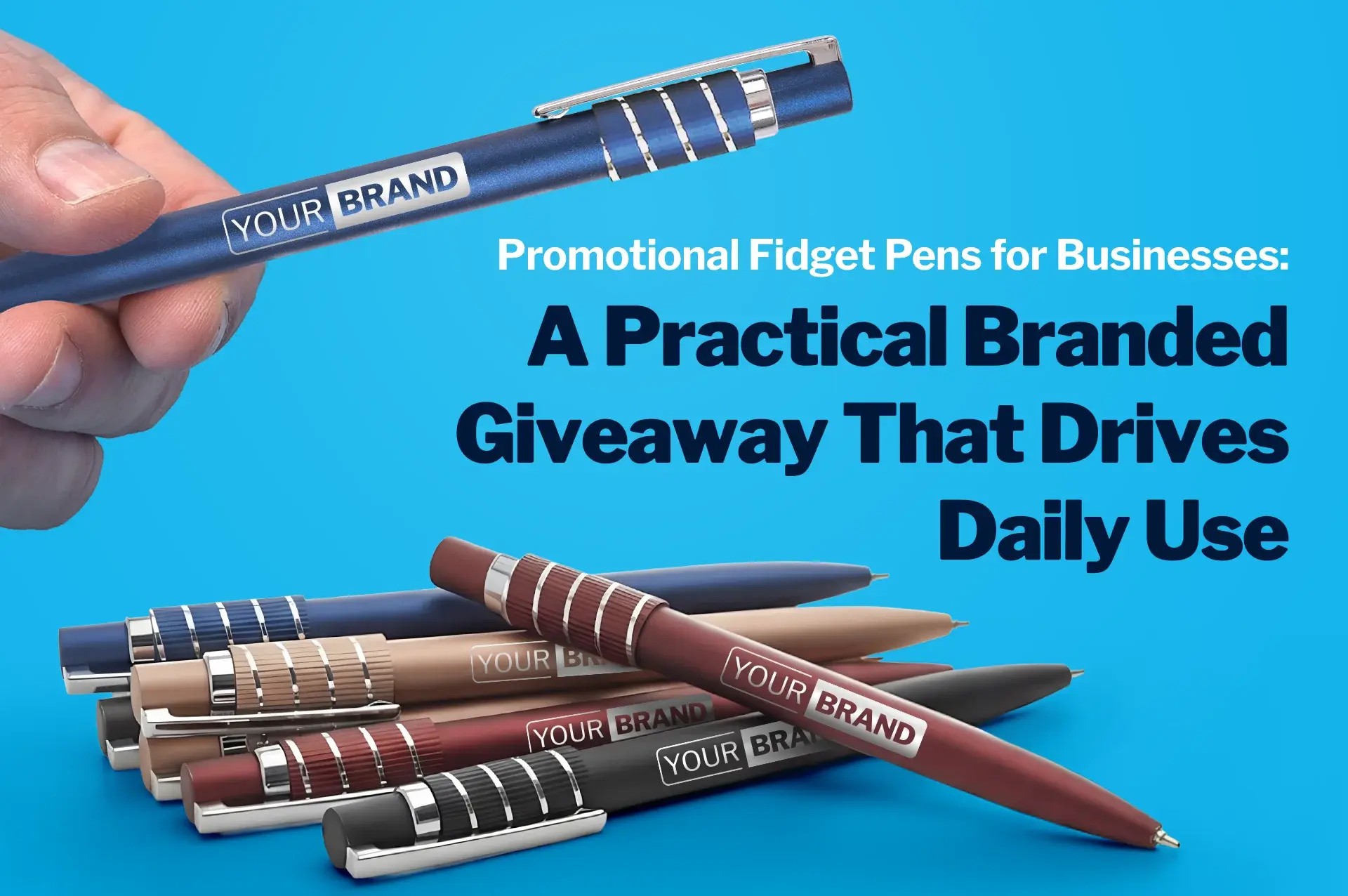 Promotional Fidget Pens for Businesses: A Practical Branded Giveaway That Drives Daily Use