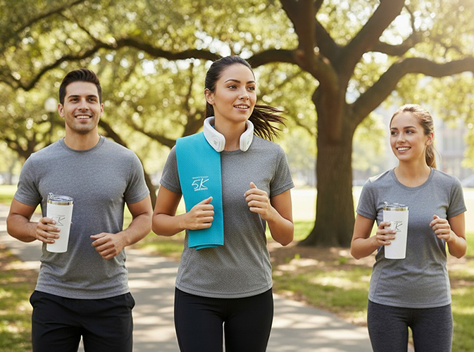 Outdoor cooling promotional items
